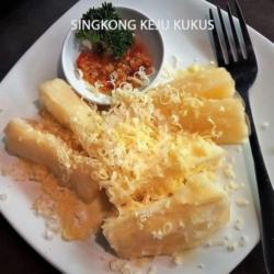 Singkong Keju Kukus