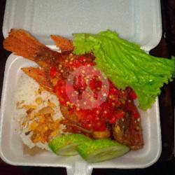 Nasi   Ikan Nila Geprek