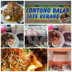 Lontong Balap Telur Asin