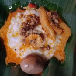 Bubur Lemu Sambal Goreng Telur