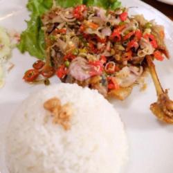 Paket Nasi Bebek ,sambel Matah