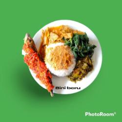 Nasi Ikan Gembung Balado