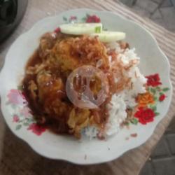 Nasi Telor Lada Hitam Air Mineral