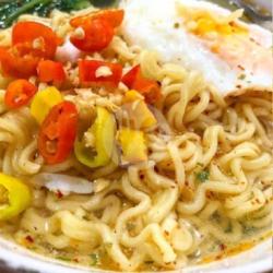 Indomie Kare   Telur Mata Sapi Kuah Super Pedes