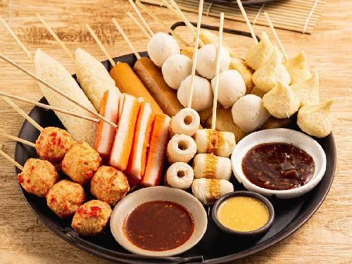 Psd Sate Seafood Bakar Dan Bakso Bakar, Gang Cisereuh 6