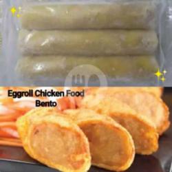 Egg Chicken Roll Bento