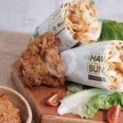 Gado-gado Chicken Wrap