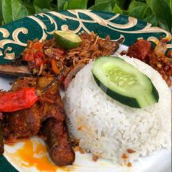 Nasi Campur Pindang Sambal Embe