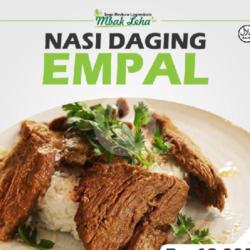 Nasi Daging Empal Tahu Tempe Sambel Clurit