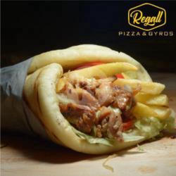 Kebab Yunani / Gyros Ayam Panggang Mozarella