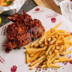 Chicken Chop Fries Combo