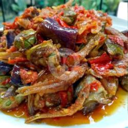 Balado Ikan Teri Pete Terong