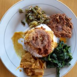 Nasi Rames Rendang