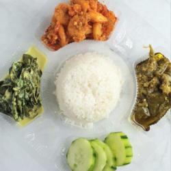 Box Nasi Rames Udang Balado