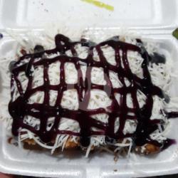 Pisang Crispy Keju Selai Blueberry