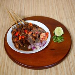 Sate Ayam Super Campur Kulit