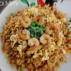 Nasi Goreng Udang Mentega Lada Hitam Telur Orak Arik