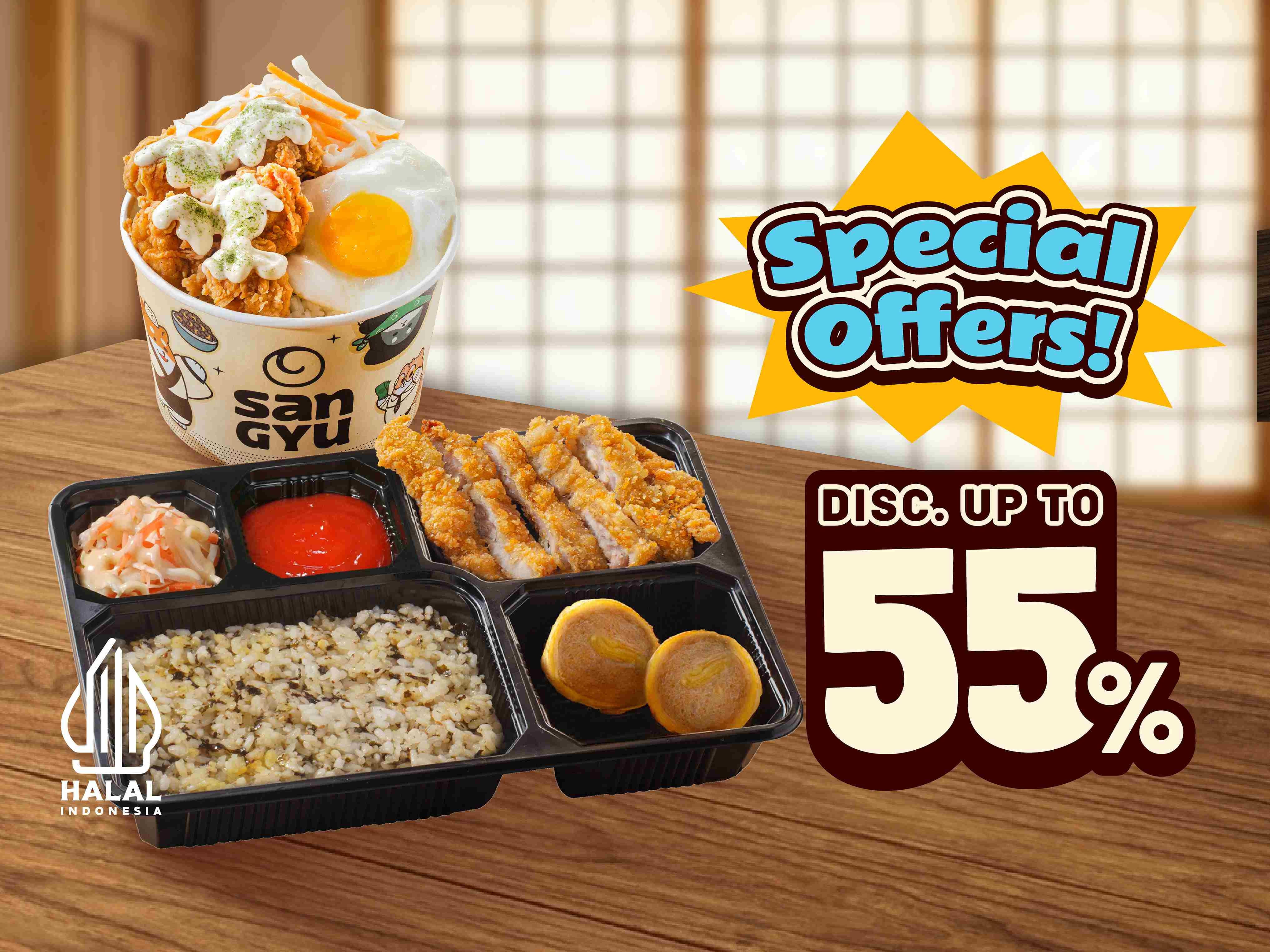 San Gyu (Hangry Bento & Rice Bowl), Cikini