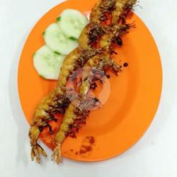 Udang Bakar Kecap Mentega   Nasi