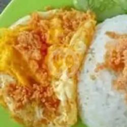 Nasi Uduk Telor Dadar