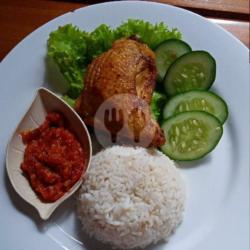 Ayam Penyet Sambal Bawang Tanas (tanpa Nasi)