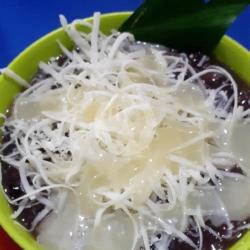 Bubur Ketan Hitam Keju