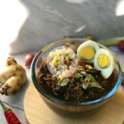 Nasi Rawon Daging Sapi   Telur Rebus