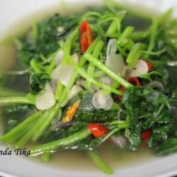 Tumis Sayur Bayam Polos