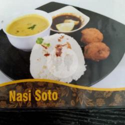 Nasi Soto   Sate