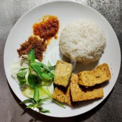 Nasi Tempe Penyet