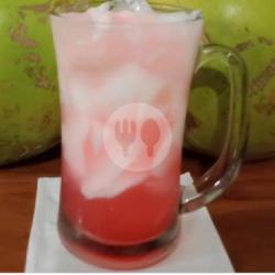 Es Kelapa Gula Putih   Susu   Sirup