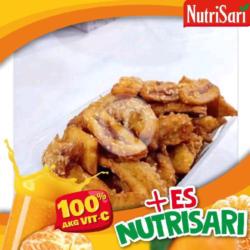 Pisang Goreng Wijen   Nutrisari