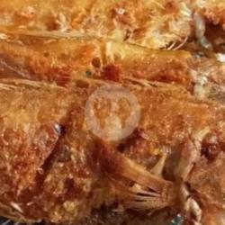 Nasi Campur Ikan Kuniran Goreng Bonus Gorengan