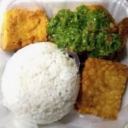 Ayam Geprek Nasi Tempe Tahu(sambal Ijo)