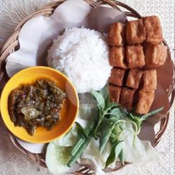 Nasi Tahu Bakar Kremes