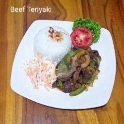 Nasi Beef Teriyaki