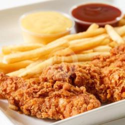 Chicken Crispy Barbeque Kentang