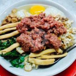 Bubur Ayam Telor Kornet