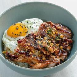 Teriyaki Chicken Chop Oriental Fried Rice