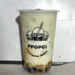 Dalgona Vanilla Boba