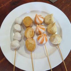 Sate Satean Seafood (harga Pertusuk)