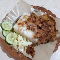 Nasi Telor Dadar Plus Sambal Teri