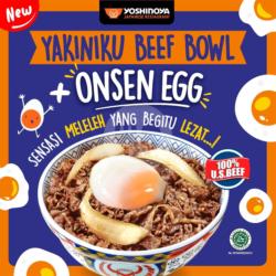 Yakiniku Beef Bowl (r)   Onsen Egg