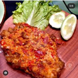 Ayam Batokok Lado Merah