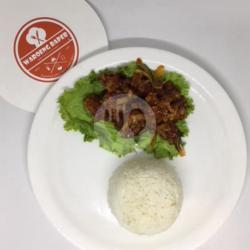 Nasi Ayam Saus Mentega