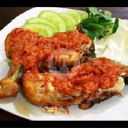 Ayam Penyet Tanpa Nasi