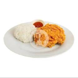 Nasi Penyet Ayam Crispy