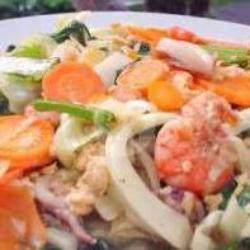 Ca Sayur Seafood ( Udang, Cumi , Kakap )