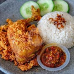 Nasi   Paha Goreng Tulang Lunak