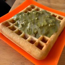 Waffle Green Tea Susu